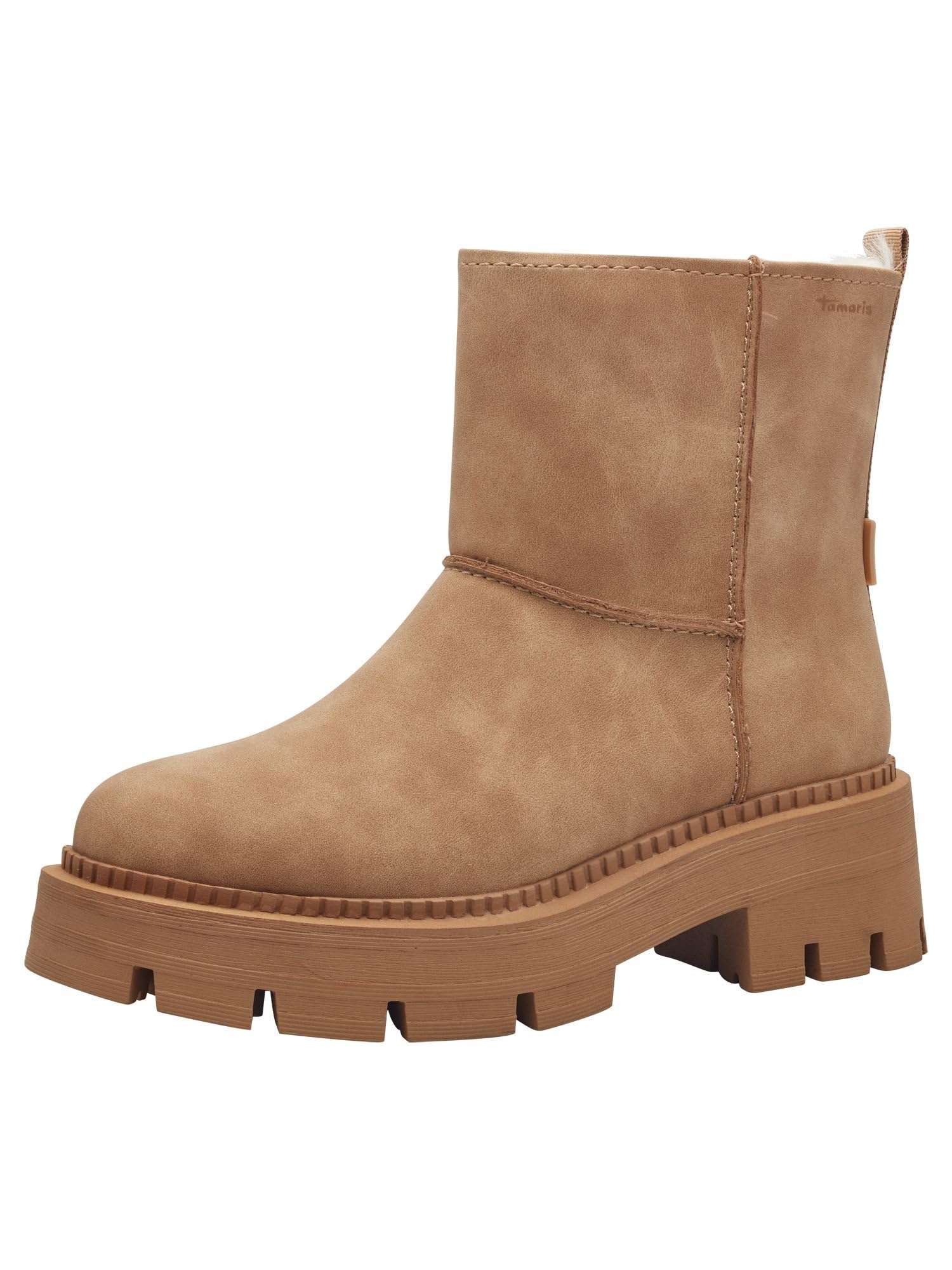 Tamaris Women's Brown Ankle Boots - Winter Boots - 6 Uk - Shoes