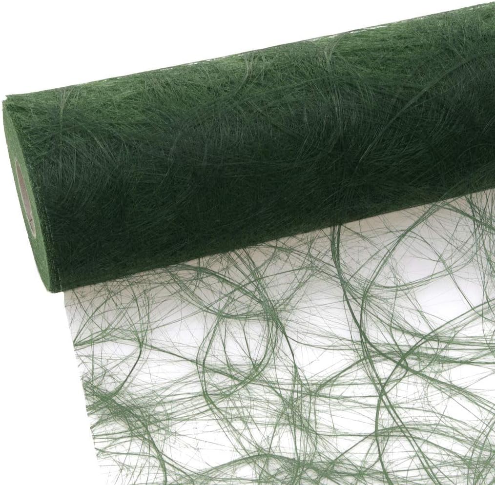 Sizoweb Tischband Bordeaux 30 Cm X 25 M – Dekoratives Strukturband Für Tischdeko