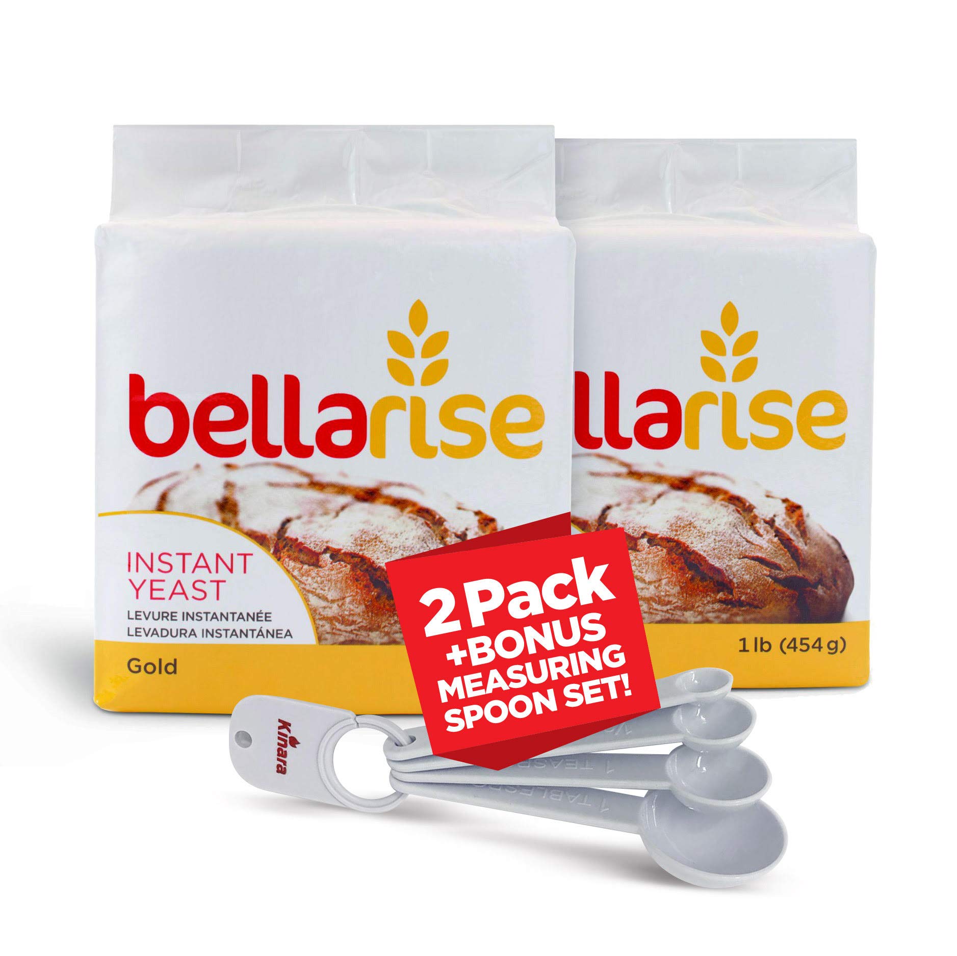 Buy Bellarise Gold Instant Dry Yeast Fast Acting Instant Yeast for
