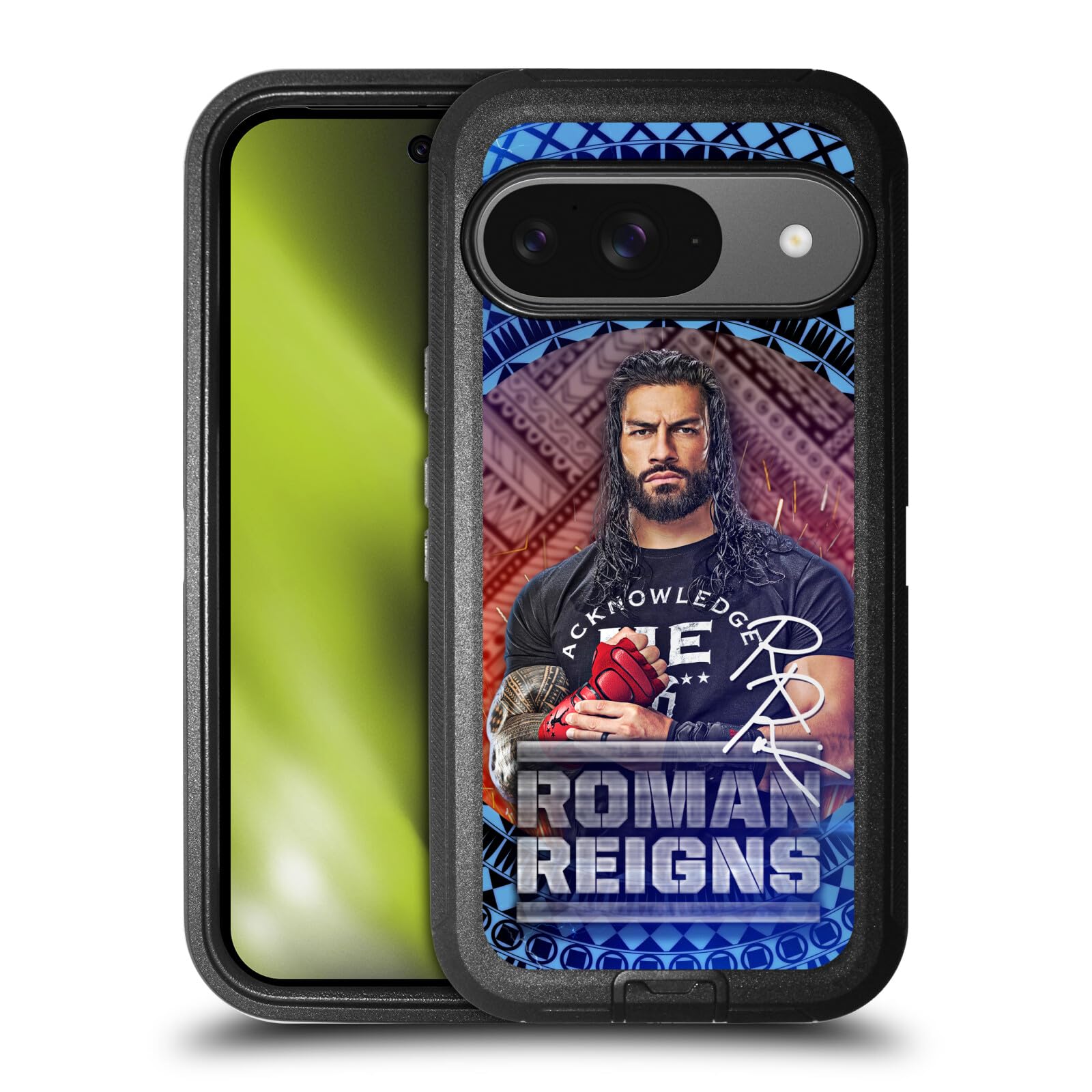 Coque WWE Roman Reigns Google Pixel 9 Protection Robuste Finition Armure Haute Qualité - 8