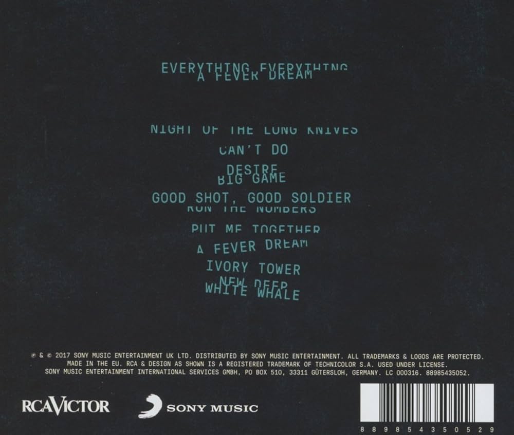 Everything Everything – A Fever Dream LP fa8b7564dfa4418b9ee8066fa73980