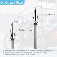 Vista 7 de Tornillos para parabrisas de motocicleta Harley Street Glide S Electra Glide Freewheeler Tri Glide Chrome 2014-2023