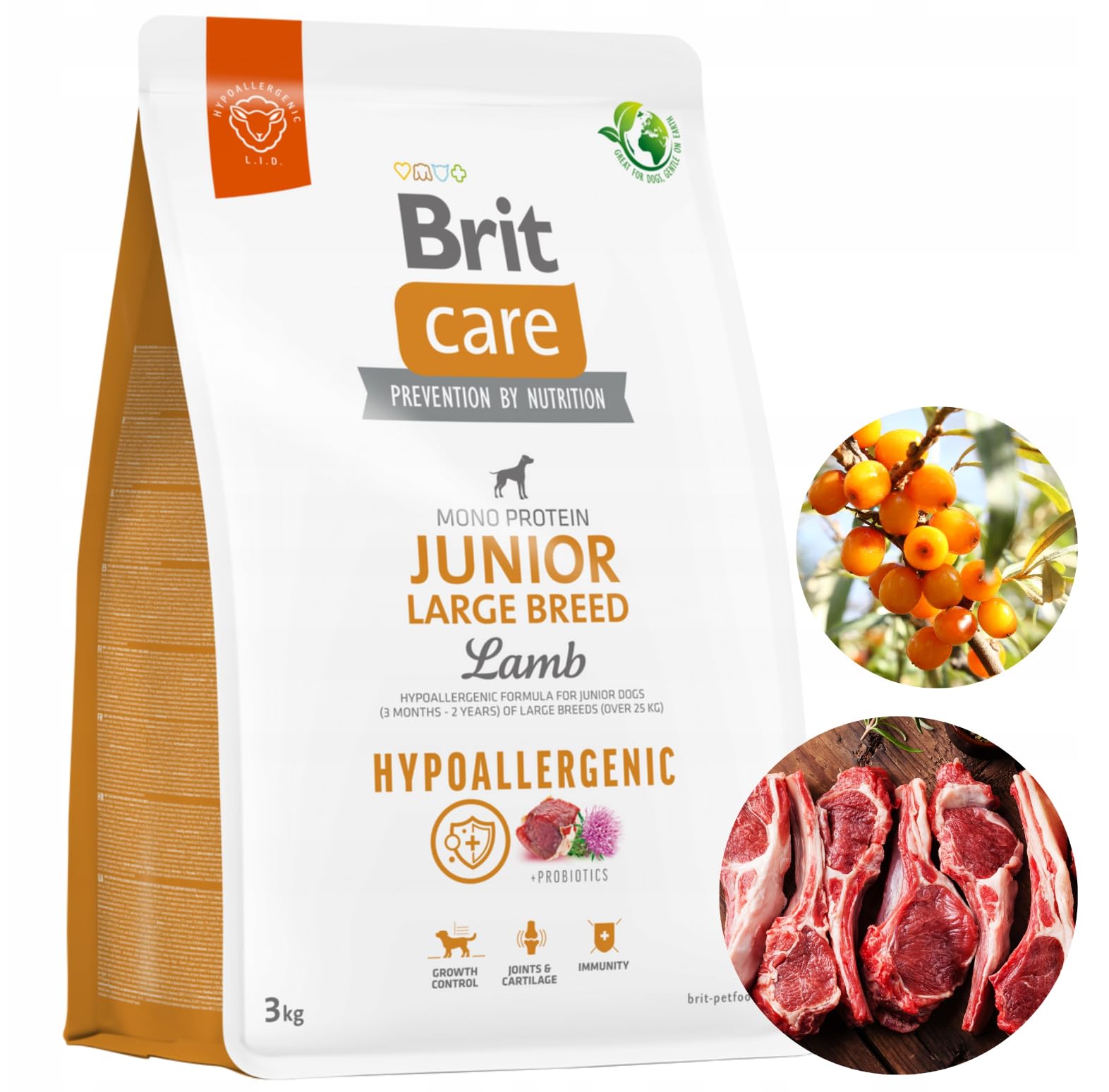 Adult Medium Breed Brit Care Adult Large Breed Lamb Dry Dog Brit