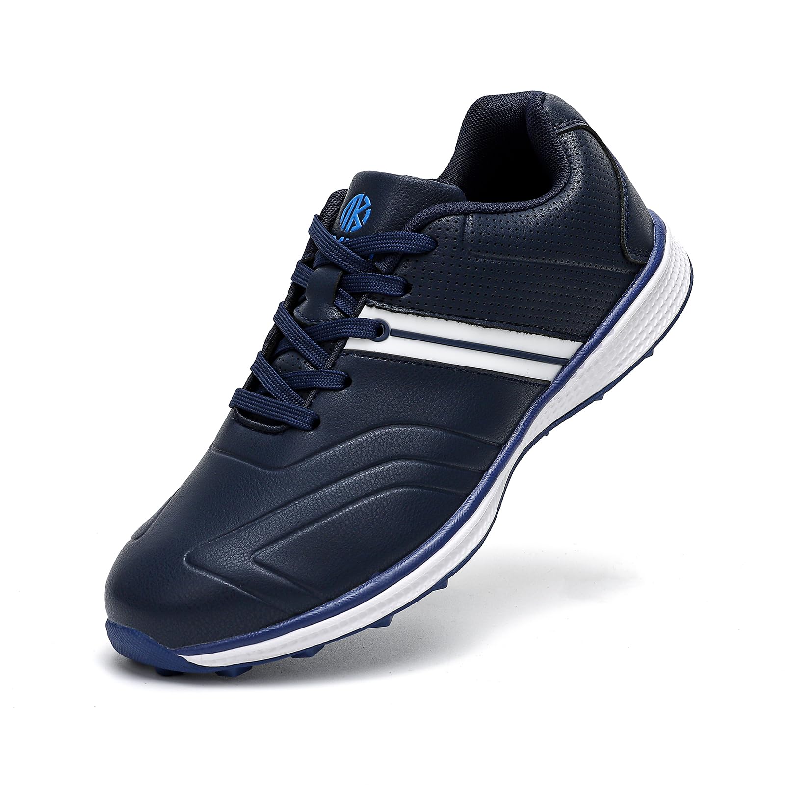 oiMKoi Men's Golf Shoes Professional Spikeless Golfers Training Sneakers Lightweight