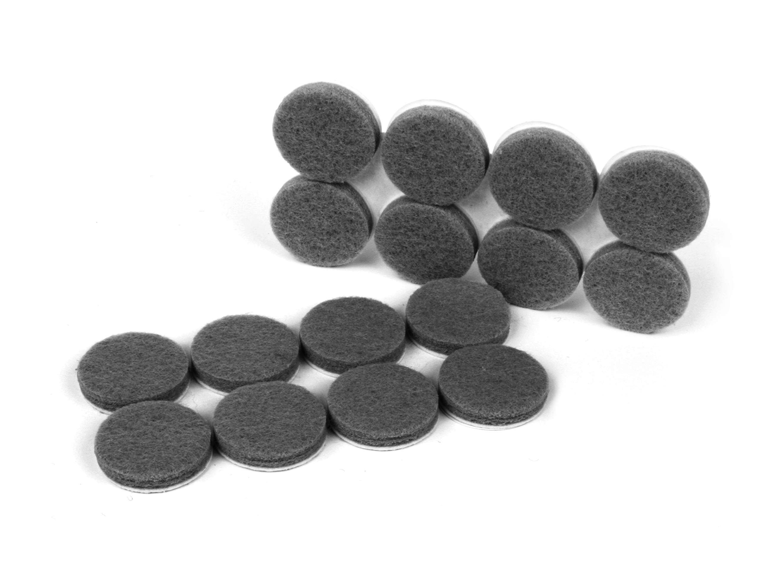 Slipstick CB113 - Almohadillas de Fieltro Autoadhesivas de 1 Pulgada (Paquete de 144 Piezas) Deslizadores de Fieltro Adhesivos Redondos