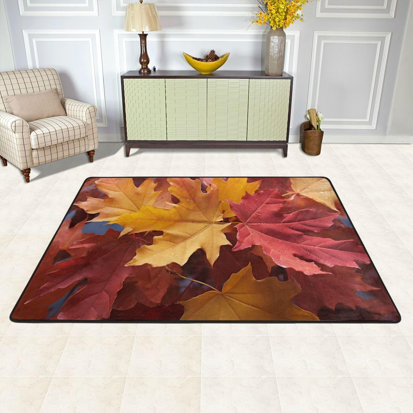 Tapis antidérapant et absorbant lavable pour chambre