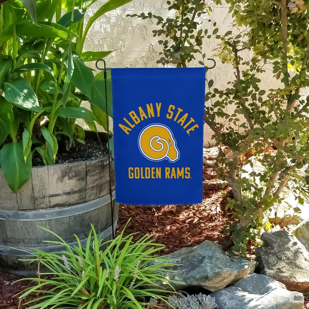 Albany State University Rams Logo Garden Yard Flag - Image 4