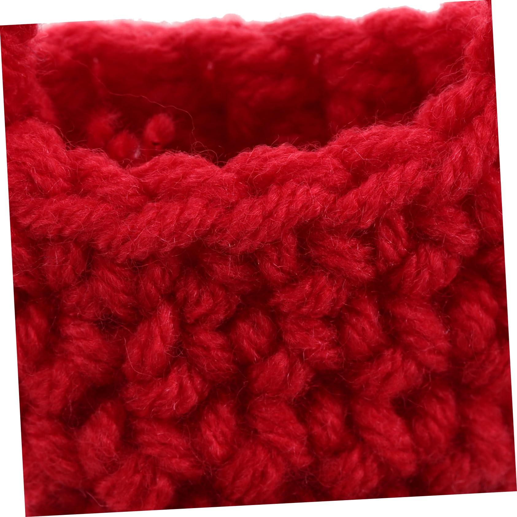 Kisangel Mini Borsa all Uncinetto per Bambole 10 Pezzi in Filato di Lana Resistente all Usura Design Cavo Portatile per Crafting e DIY per Ragazze