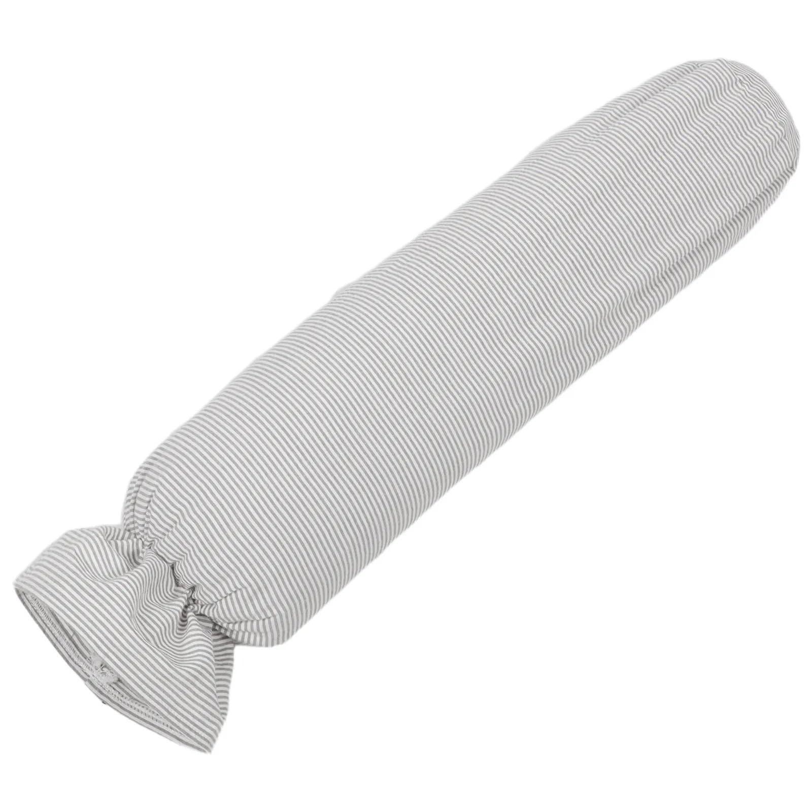 Cylindrical Pillowcase Cylindrical Pillow Cover Pure Cotton Neck Roll Pillowcase for Cervical Support Sleep Bolster Sofa Decorative Cushion Guest Room