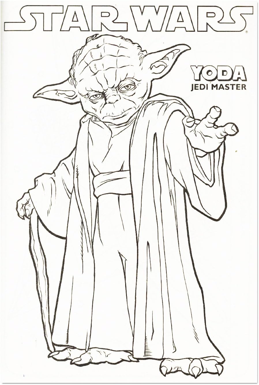 Disney Studios Classic Star Wars Giant Coloring Book Bundle with Stickers (144 Pages)