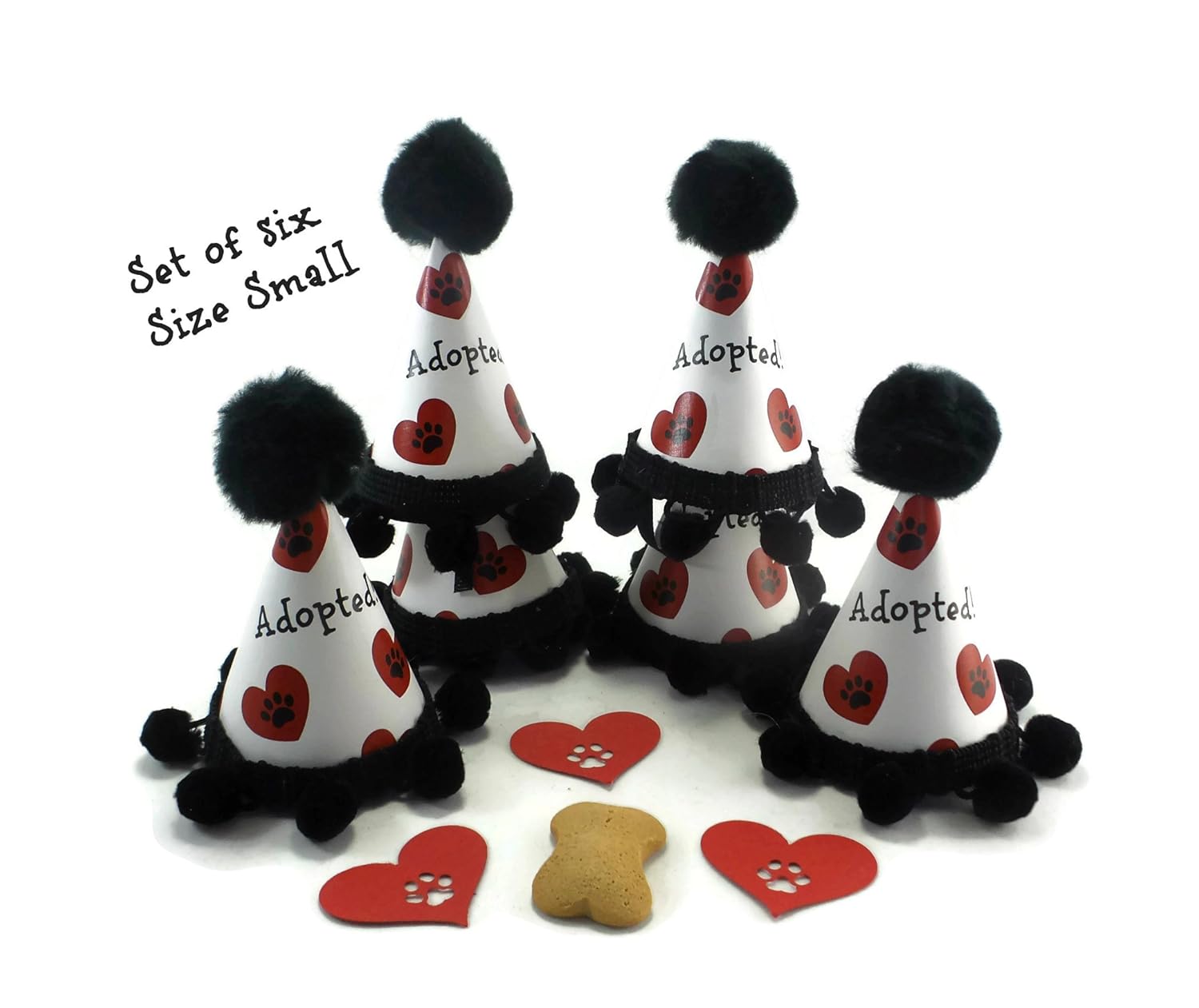 Adoption Party Hats for Dogs Handmade Products