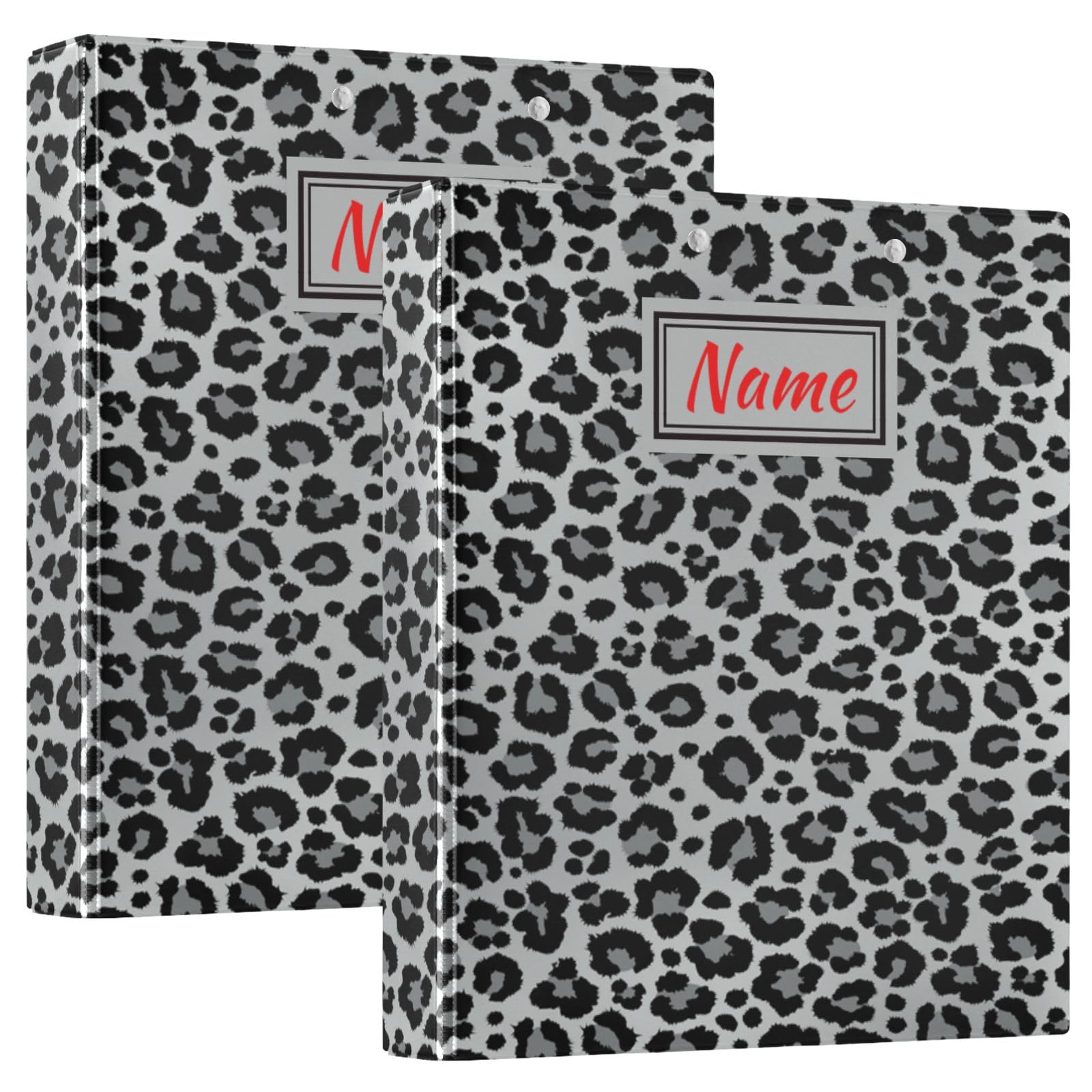 Lot De 1 Classeur Personnalisé à 3 Anneaux Pour 200 Feuilles, Motif