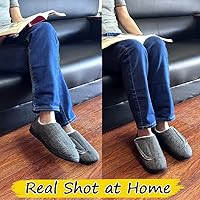 Vista 5 de Urbancolr Urbancolr - Zapatos ajustables para mujer, con espalda cerrada, lavables para interiores, con correa de cierre ajustable, para pies