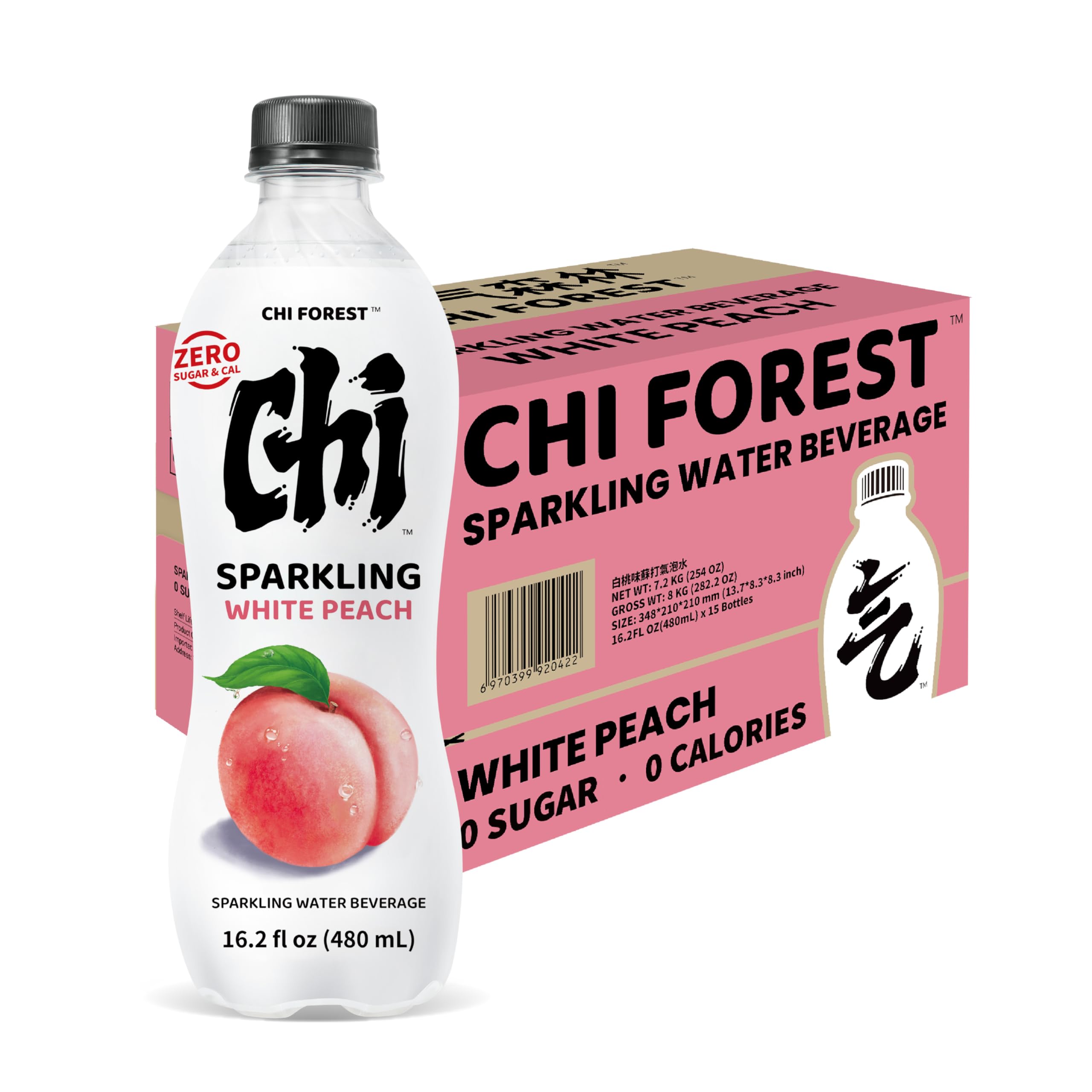 Amazon.com: CHI FOREST Flavored Sparkling Water Beverage, White