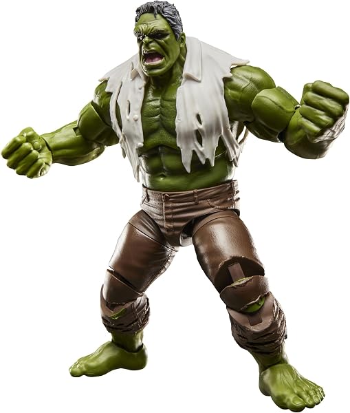 Marvel Legends Series Hulk, Spider-Man Day Collectible 6-Inch Action Figure Set - 4