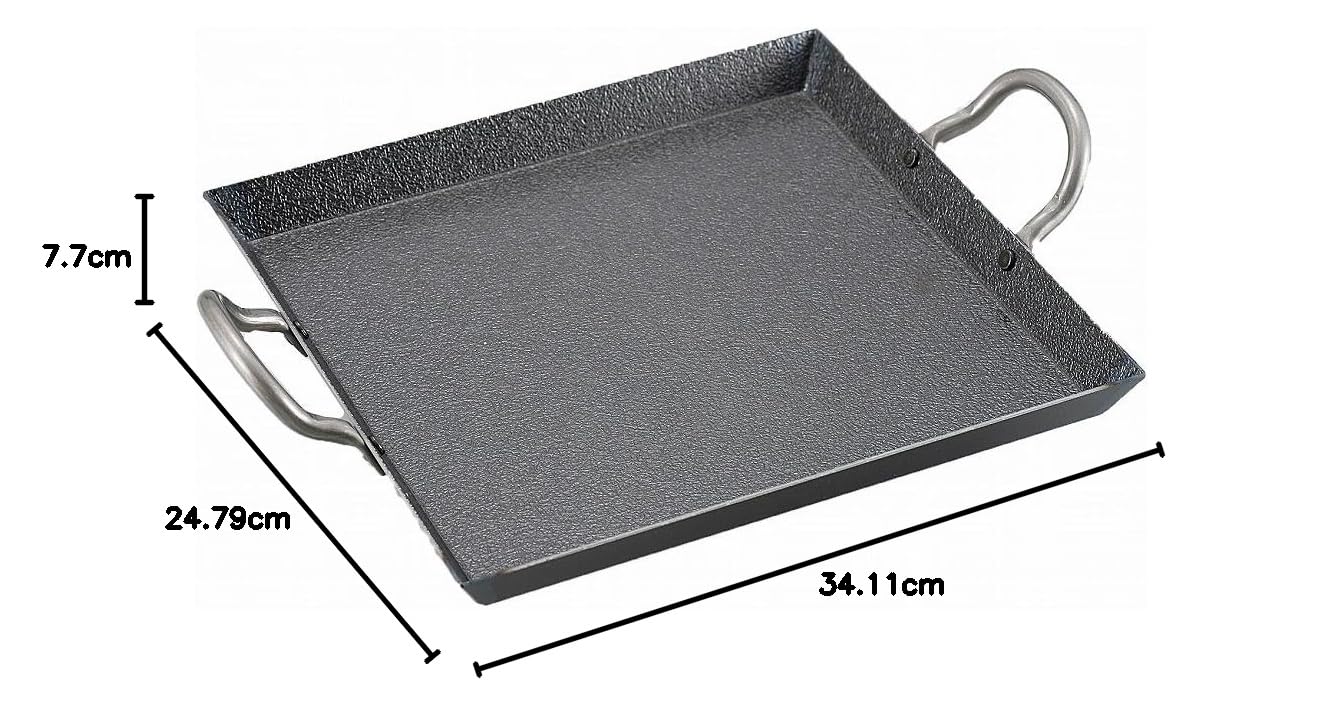 Amazon | キャプテンスタッグ バーベキュー用 鉄板 カセット