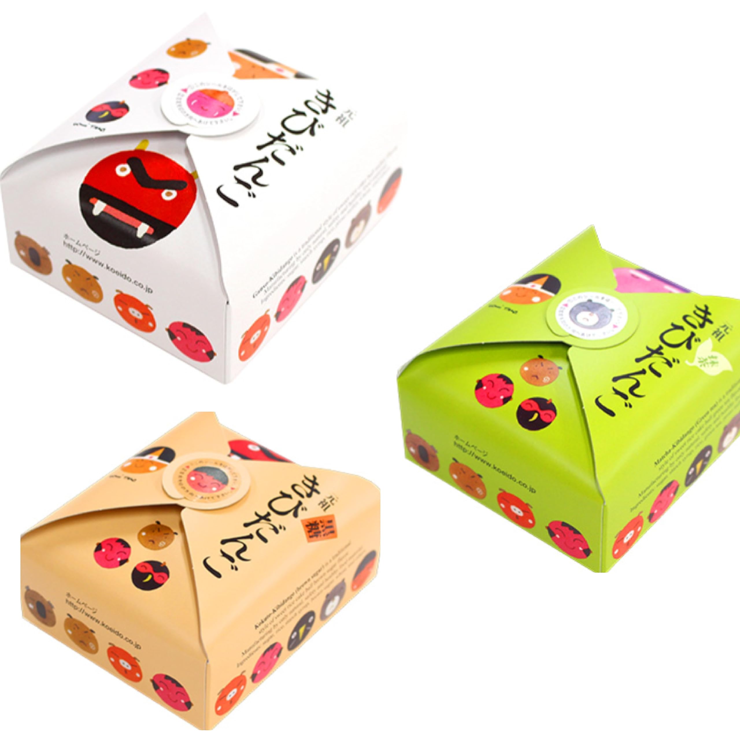 Amazon | 廣榮堂 きびだんご 3種類セット （元祖・抹茶・黒糖） | ノー