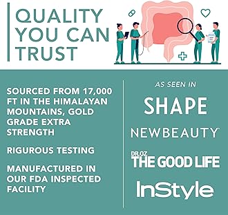 Pure Himalayan Shilajit for Men & Women, 10,000 mg Maximum Potency with Fulvic Acid & Trace Minerals to Enhance Energy and Immune Support, 90 Veggie Pills