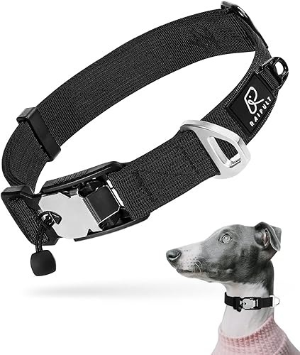 Raipult Collar magnético para perro de alta calidad collar táctico resistente con hebilla de liberación rápida y cierre automático collares