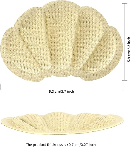 Miniatura 3 de Almohadillas de talón para zapatos sueltos demasiado grandes para hombres y mujeres, mejor ajuste y comodidad del zapato, evita resbalones del