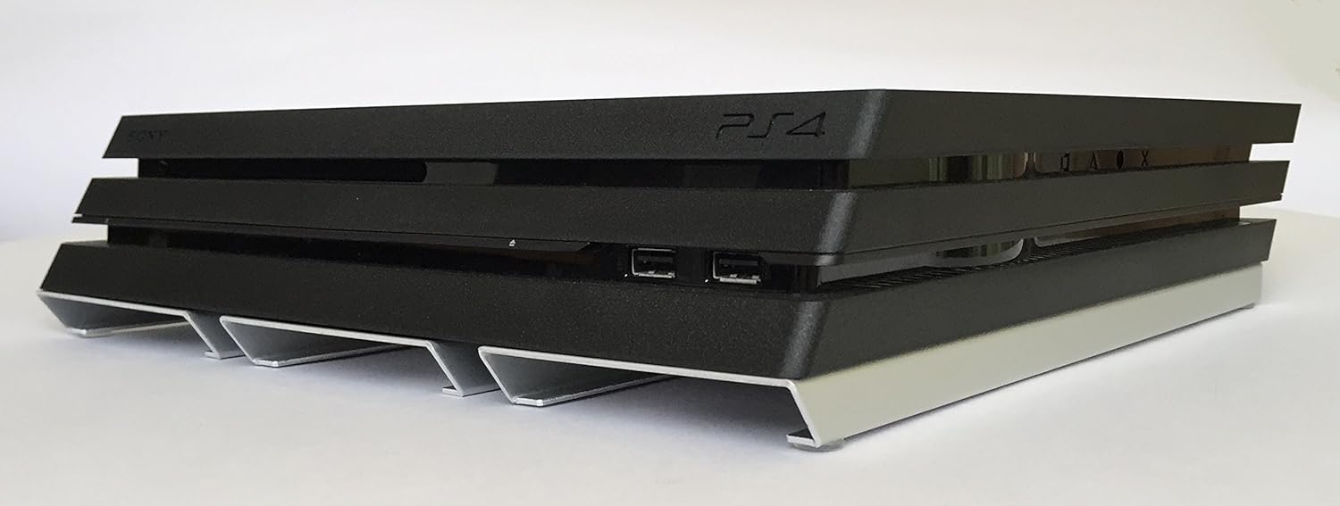 Amazon PS4 Pro/Slim両対応 PS4 GETA pro横置 アルミヒートシンク組立式 プレステ PlayStation