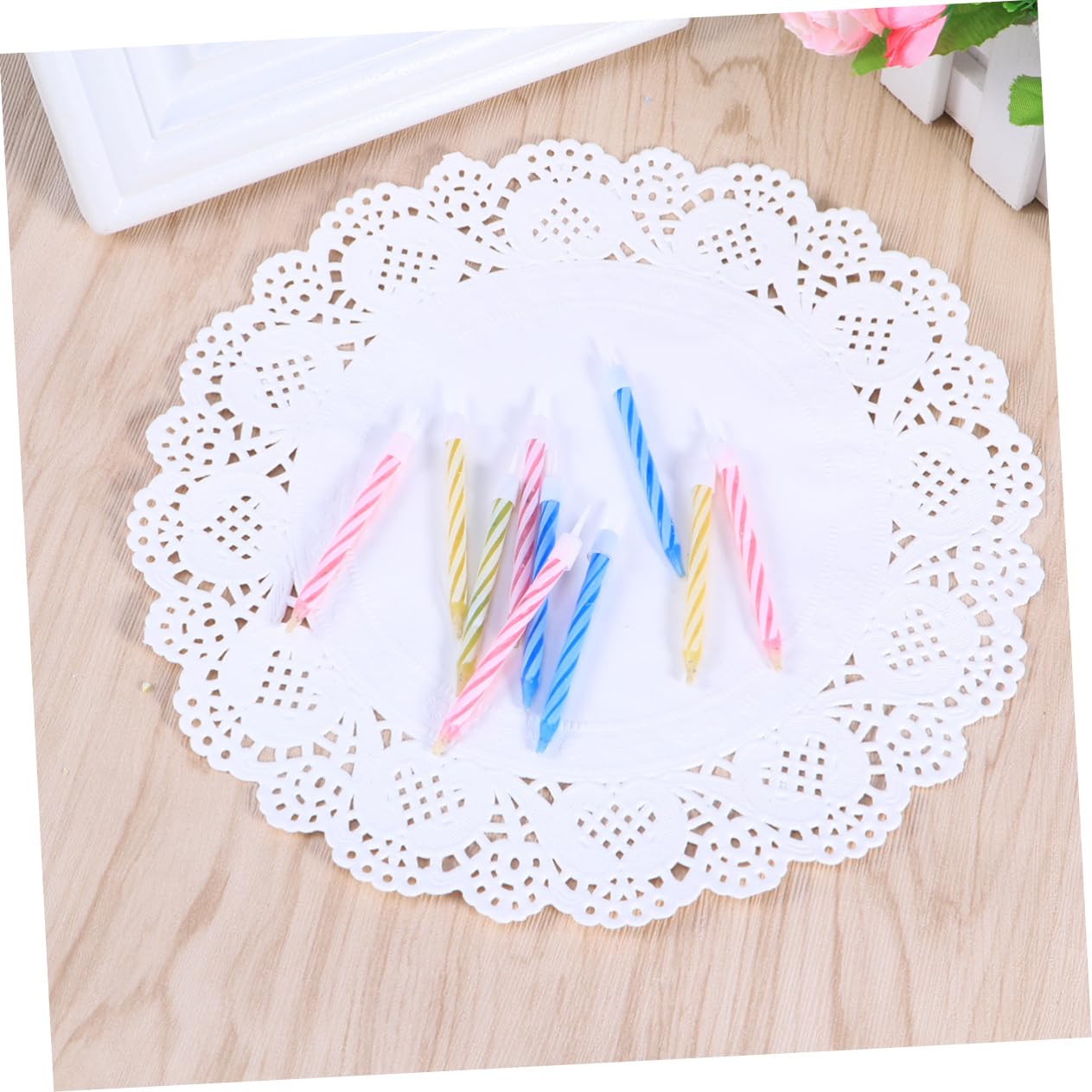 TOPBATHY 3 Set Di Candele Uniche Per Il Compleanno Materiale Sicuro Per Scherzi 100 Pezzi * 3
