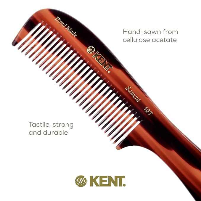 Peine Kent 10T grande para cabello rizado y grueso miniatura 5