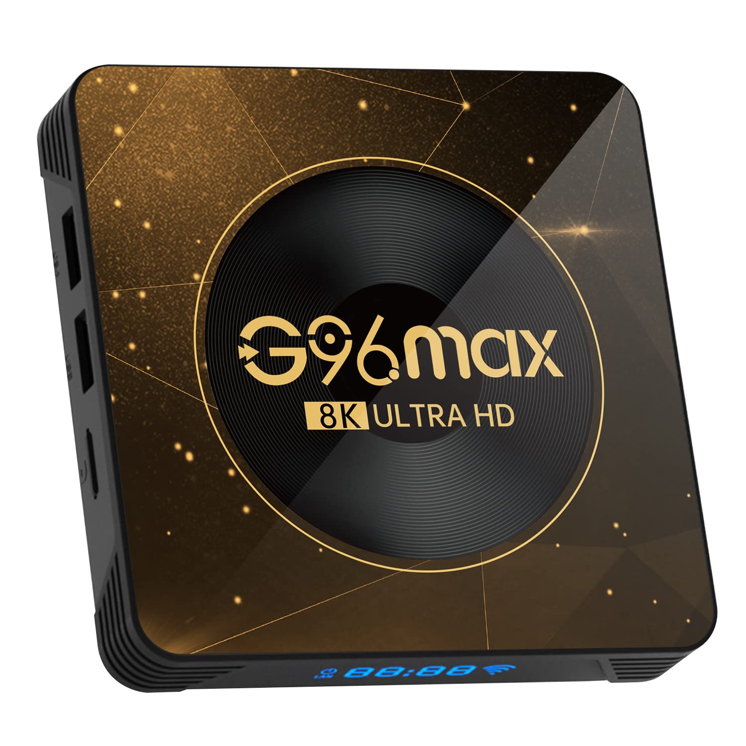 AMITVA Android 13.0 TV Box,G96maxa13 Tv Box ［4GB+64GB］RK3528 Quad Core CPU Smart TV Box Android Media Player Support USB 3.0/ 3D/ 4K/8K H.265/2.4G Wifi Set Top TV Box,4gb+64gb