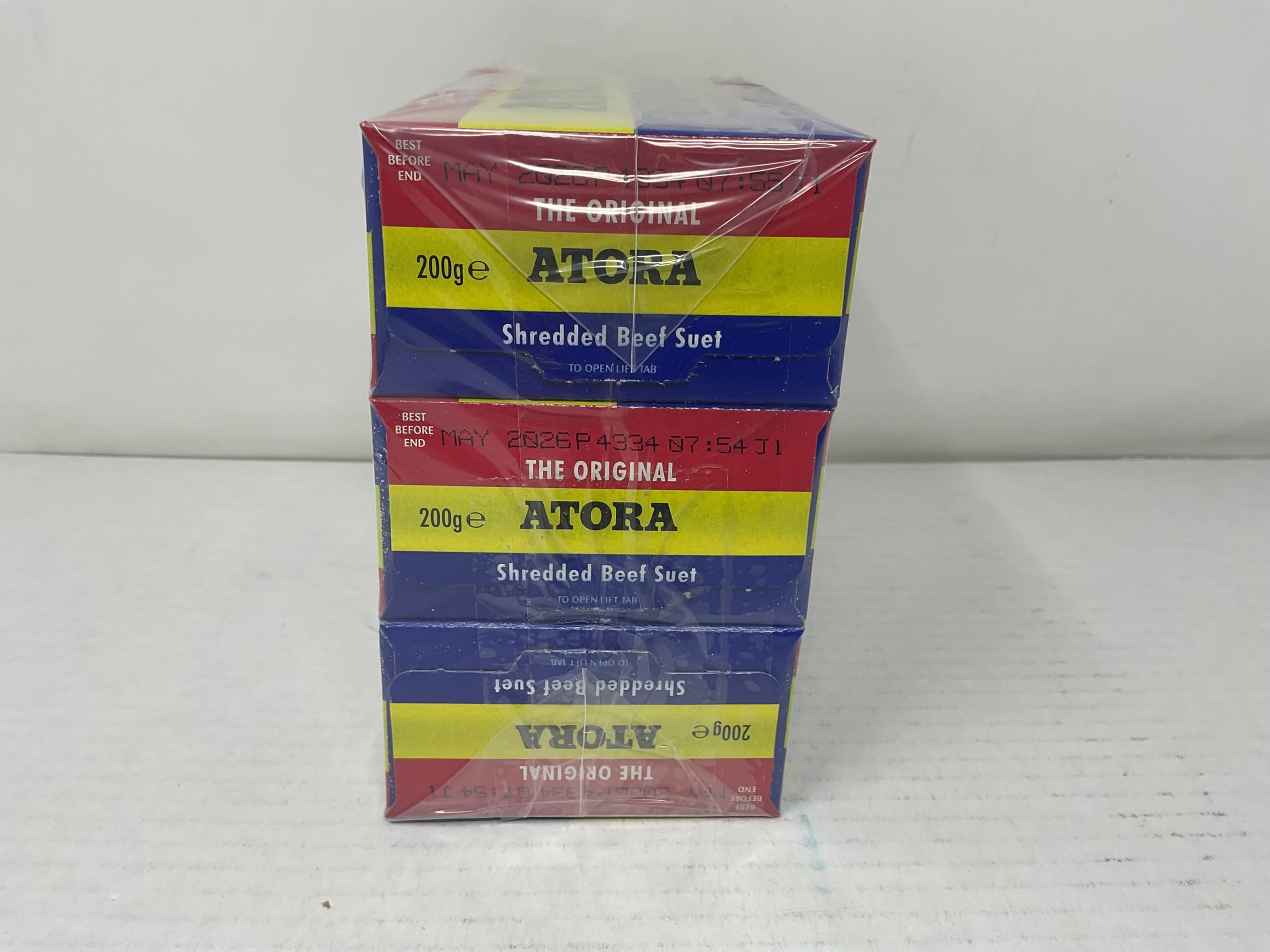 Atora The Original Shredded Suet 3 x 200g