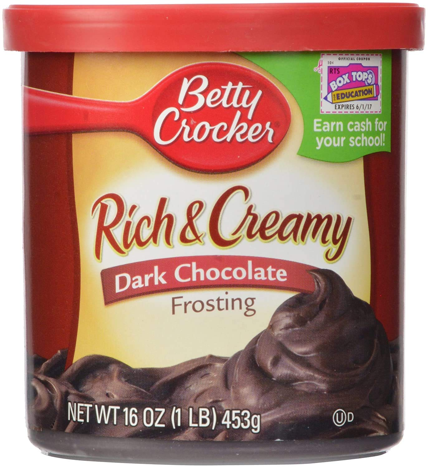Betty Crocker Rich & Cream Frosting Dark Chocolate, 453 g (B0005ZJ6FU) Amazon Price History, Amazon Price Tracker