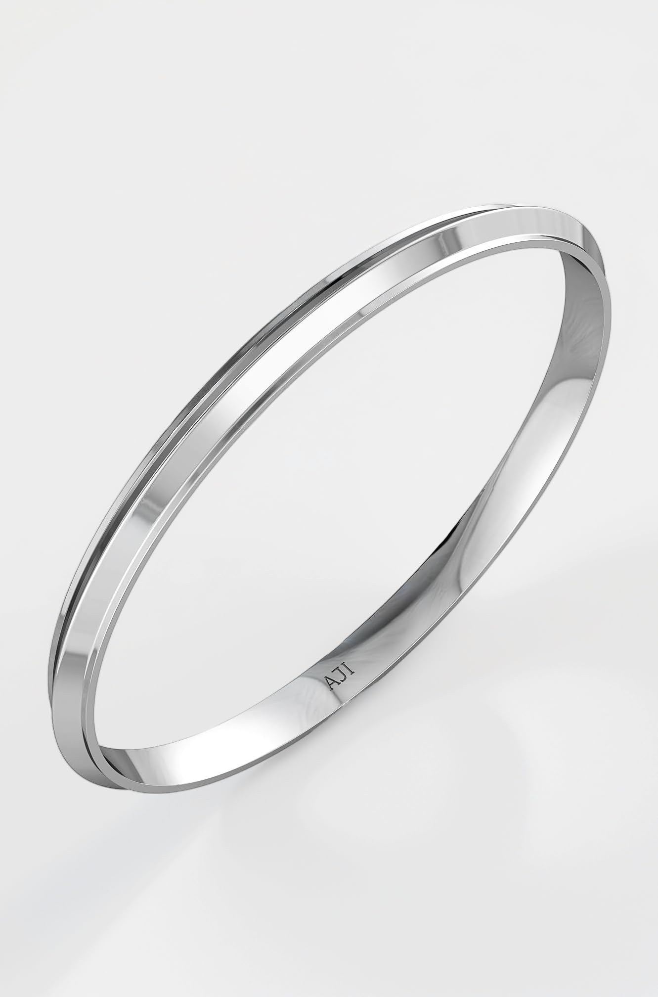 925 Purity High Polished Silver Kada/Cuff For Boy And Men