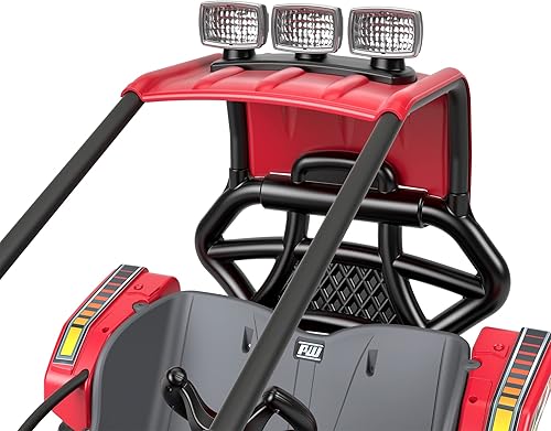 Miniatura 3 de Power Wheels Baja Trailster - Juguete de montar a batería, simulación de dunas, tracción multiterreno, juguete preescolar, asientos 2, a partir de 3