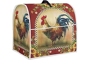 KitchenAid Mixer Cover with Vibrant Sunflower Rooster Print
