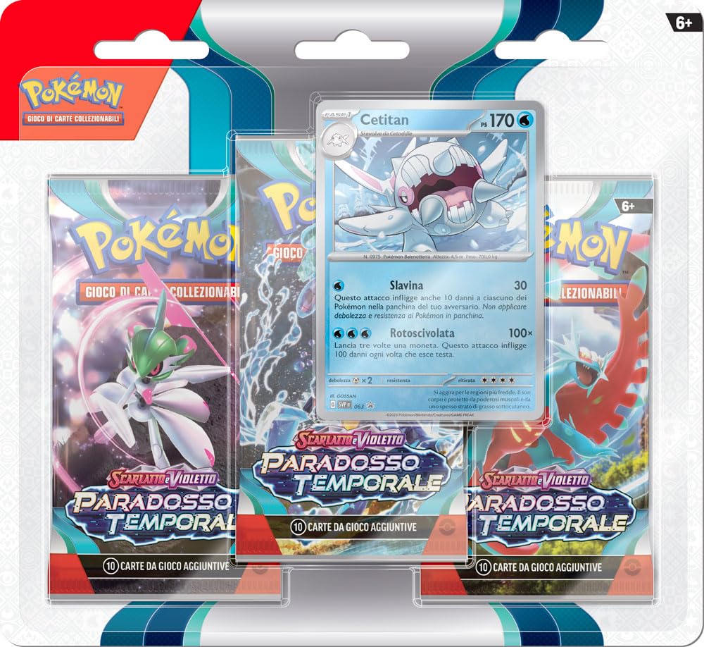 Scarlatto e Violetto Paradosso Temporale Blister 3 buste con carta promo Arctibax (IT)