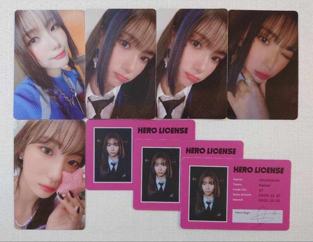 Kep1er ヨンウン トレカ バラ売り可