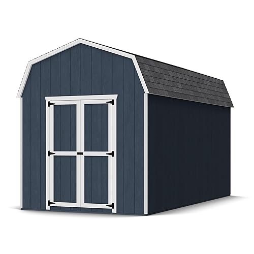 Little Cottage Co. 8x16 Value Gambrel Barn with 6 ft.