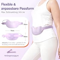Comfytemp hőterápiás deréköv menstruációs görcsök enyhítésére meleget adó fűtős öv 5