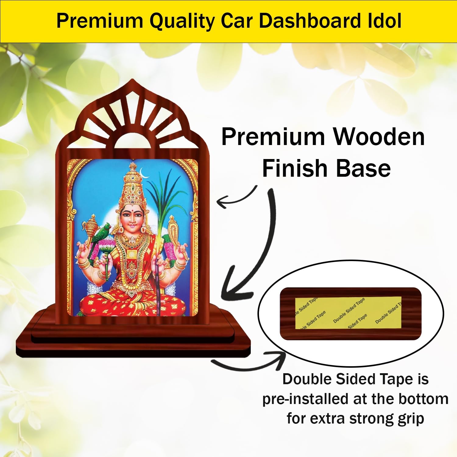 お安くしますので価格交渉して下さい#美濃蔵★超激レア★陶器スタンドランプ★ GiftsRange Mariamman Amman South Indian Goddess Car Dashboard Idol