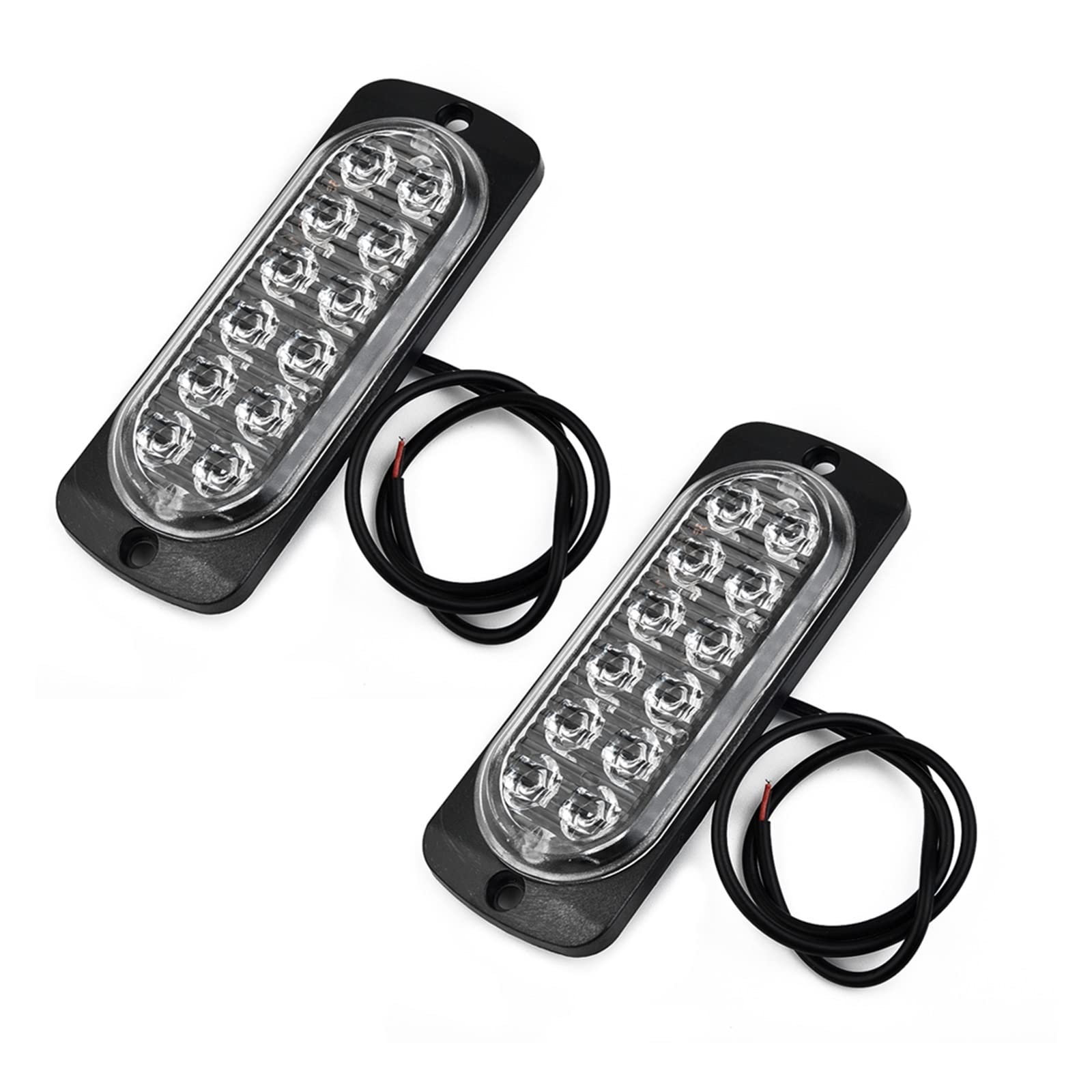 Blocchi luci antinebbia Off-road Car Trailer Camion Sicurezza Urgente Nebbia Di Lavoro Lampada A Luce Rossa DC 12V ~ 24V - Luce Urgente Dissipazione Rapida Del Calore