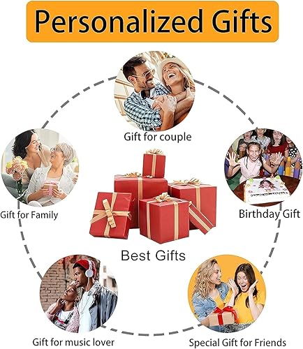 Miniatura 8 de Placa personalizada de Spotify para mujeres y hombres, letrero de música escaneable de acrílico, cubierta de álbum de fotos personalizada, adecuada