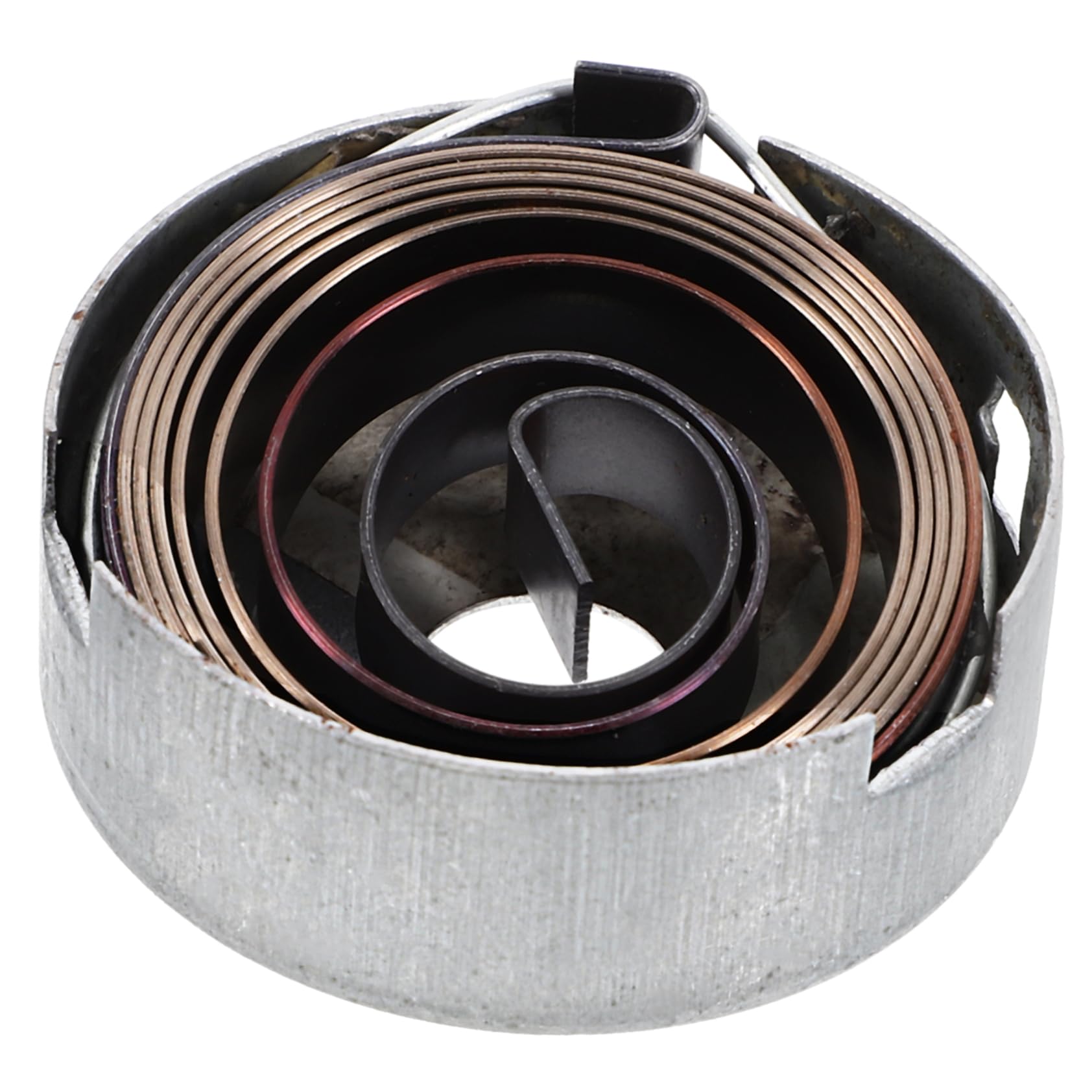 Housoutil 4 Sets Drill Press Return Springs Set Replacement Parts for Drill Press Quill Feed Return Coil Spring