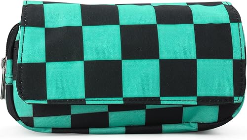 Miniatura 2 de Estuche para lápices de anime, lindo estuche Kawaii de gran capacidad, color verde