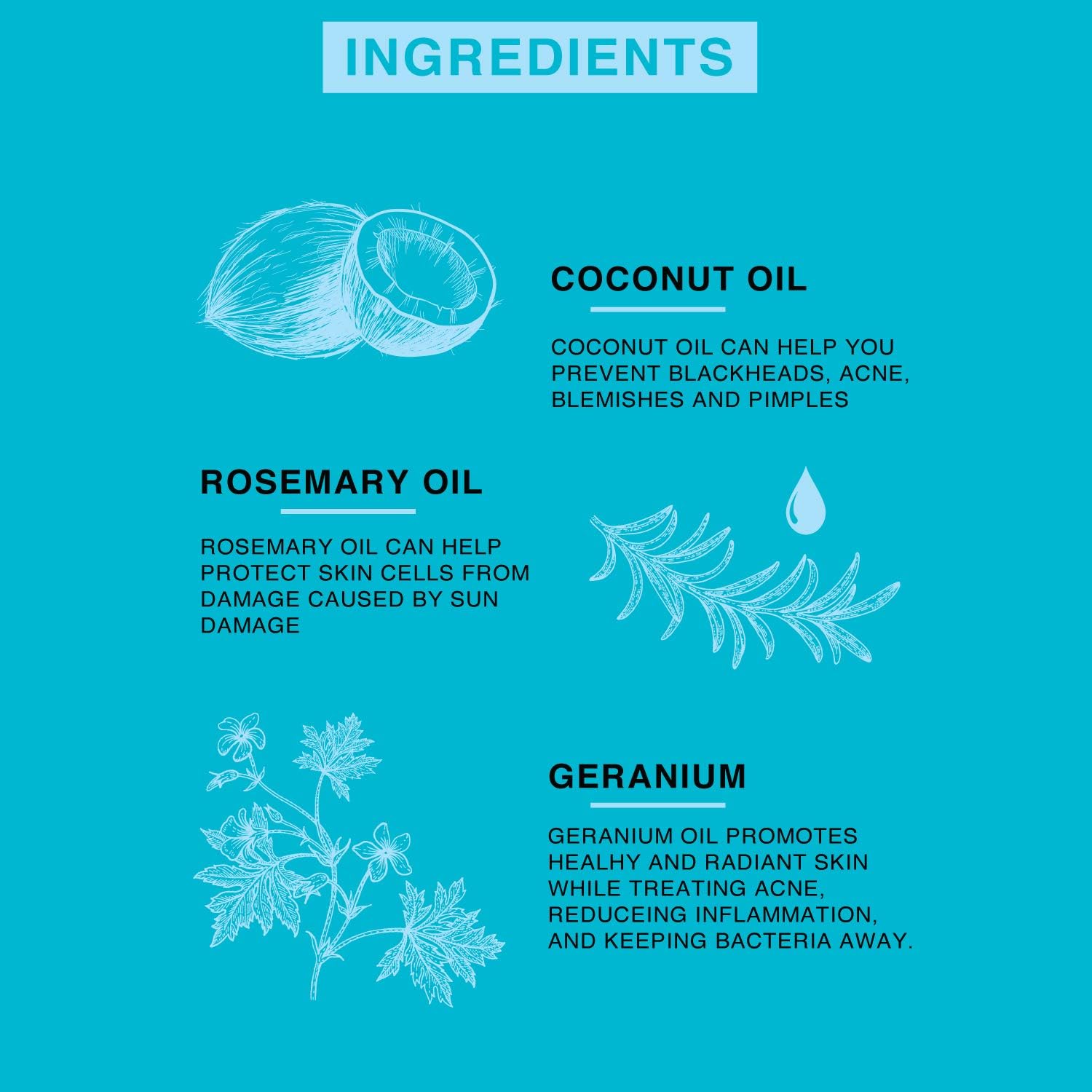 BEAUTE DE PROVENCE This is a FIRMING Facial Oil - Coconut Oil + Rosemary Oil + Geranium Oil - 2 FL OZ (Firming)