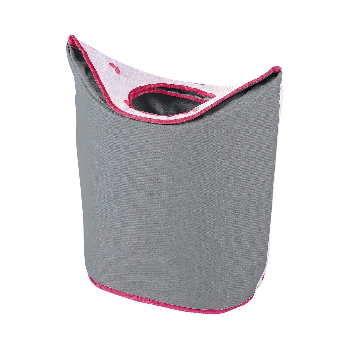 Sterntaler Cesta per panni Emmi L'Asinello Bambina, Portabiancheria, Rosa/Grigio, 71 x 58 cm