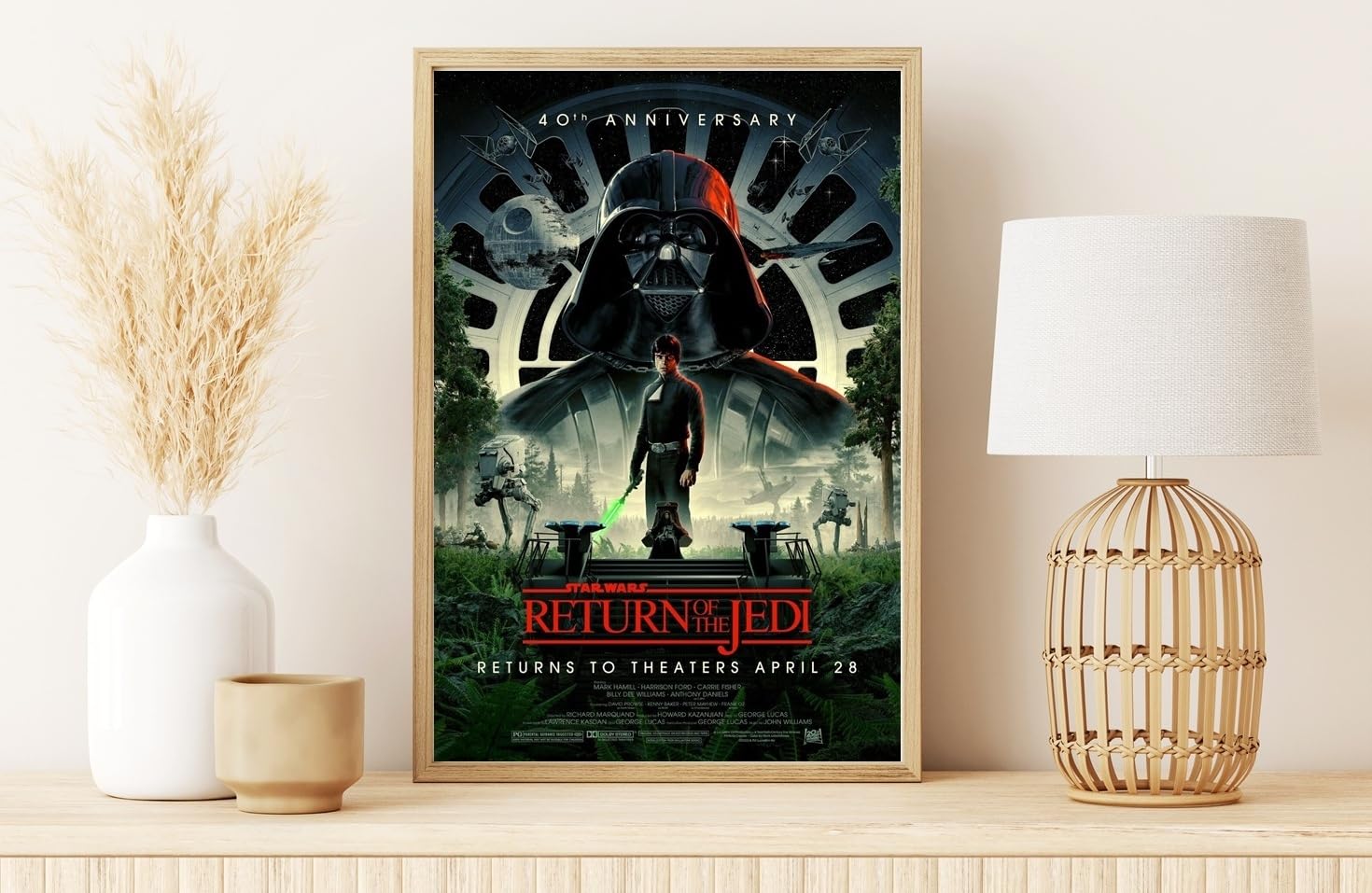 Amazon.co.jp: 映画ポスター スターウォーズ エピソード6 ジェダイの