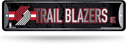 Rico Industries NBA Basketball Metal Street Sign