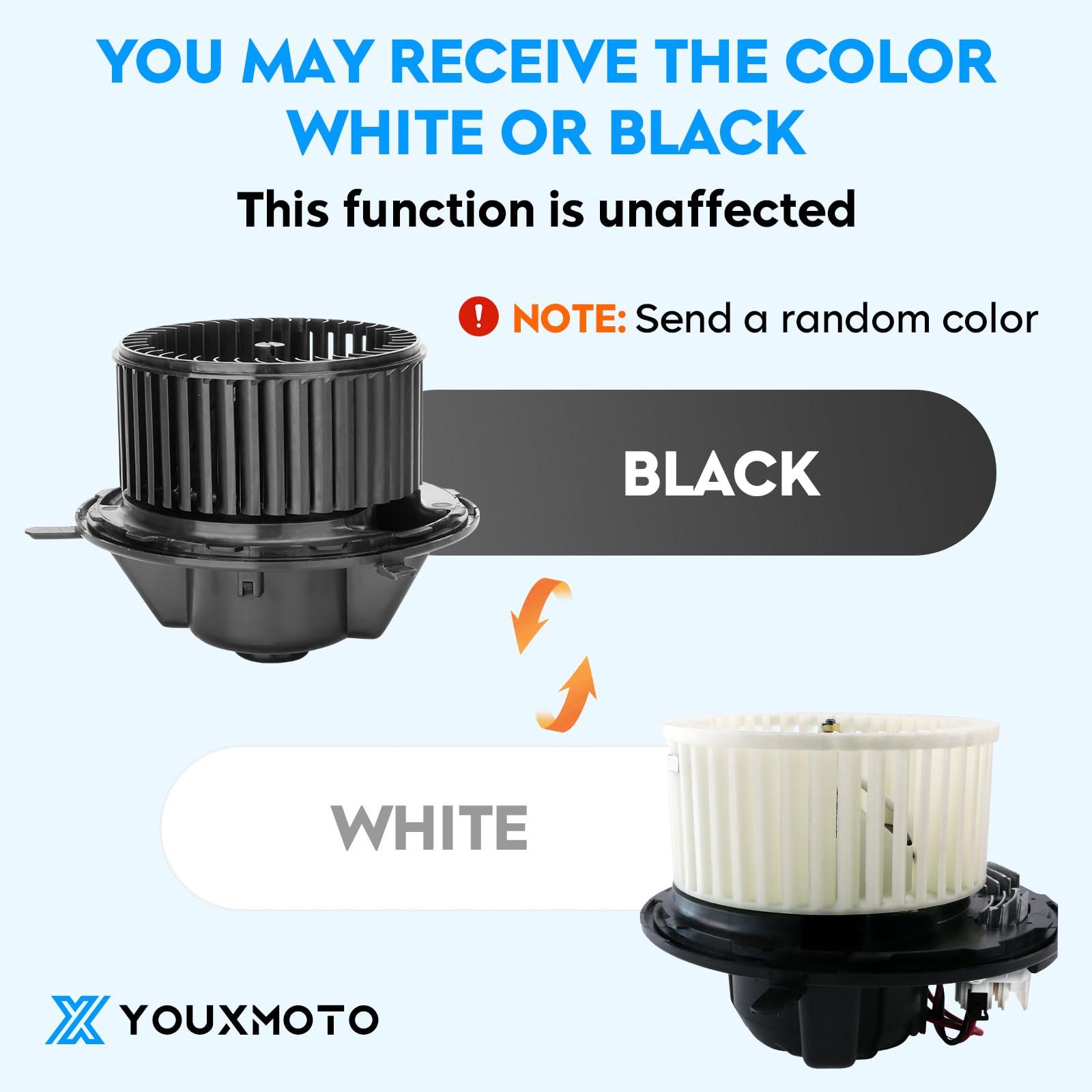 700218 Front HVAC Blower Motor with Regulator Fit for 2007-2013 BMW 328i 335i for 2008-2013 128i for 2006 325i 325xi for X1 M3 Z4 product thumbnail 9