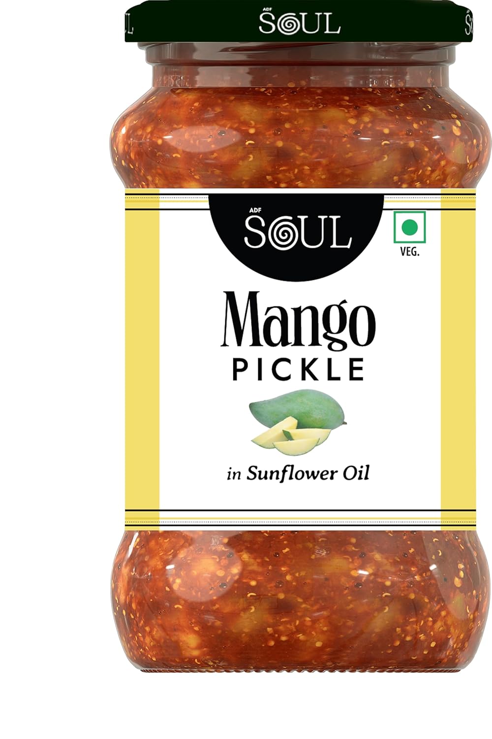 Soul Mango Pickle 380g – Tangy Tropical Bliss in Sunflower Oil