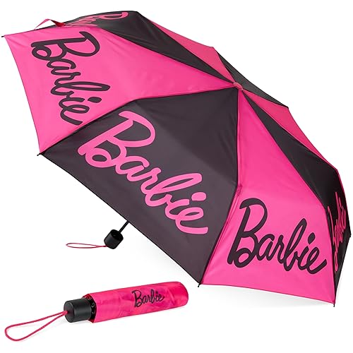 Barbie Umbrella for Women Teens Kids, Durable & Compact Umbrella,