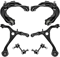 Vista 155 de Detroit Axle - Kit de extremo delantero para Chrysler 300 Dodge Charge 2011-2018 Challenger, 2 brazos de control traseros inferiores, 2 barras
